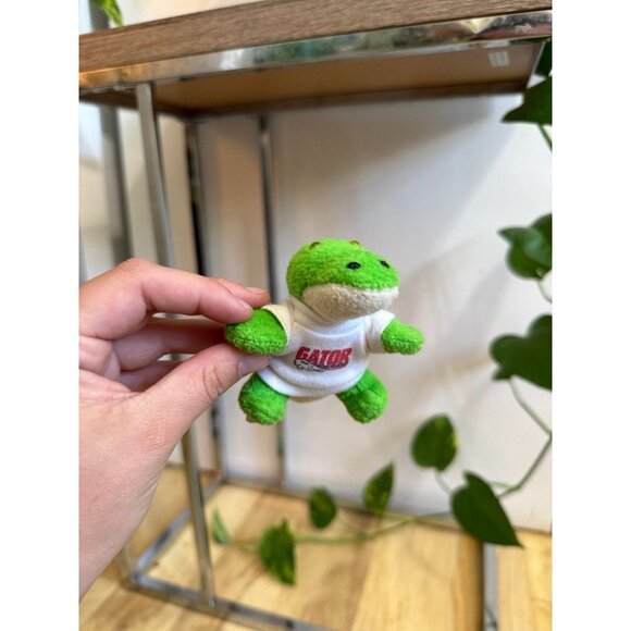 Mini Plush Green Gator with Logo Shirt - Picture 1 of 7
